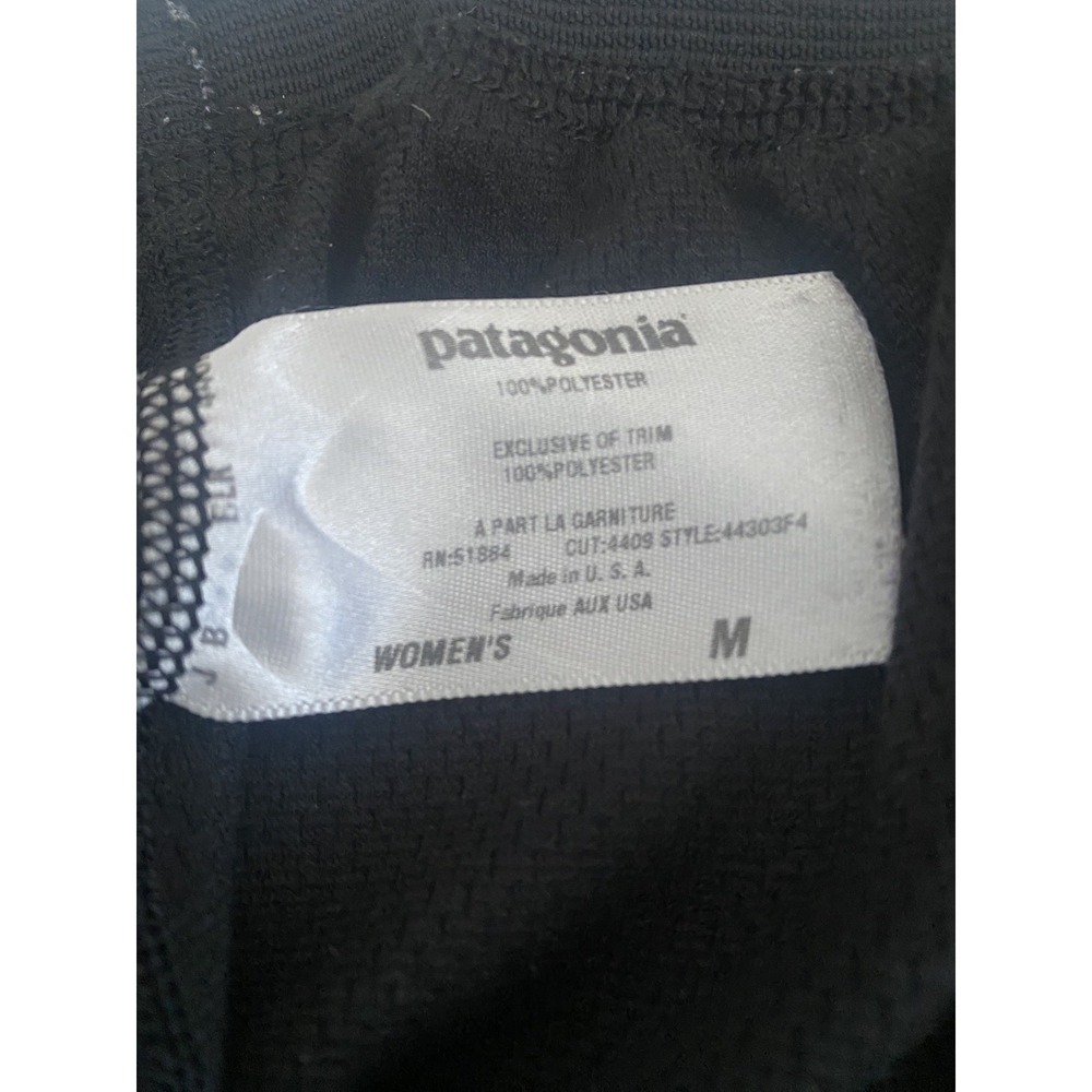 Patagonia Capilene Base Layer Pants Bottoms Womens Medium Black Vintage - Picture 6 of 6